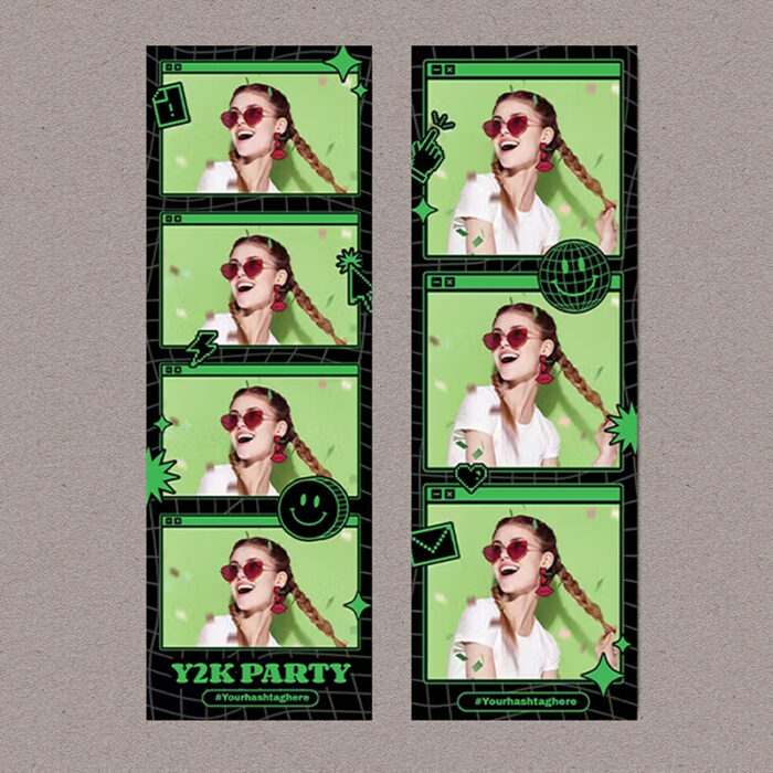 Y2K潮流風大頭貼機 Photo Booth 相框